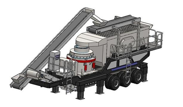 mobiel cone crusher machine working principle