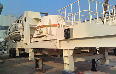 200tph mobile VSI crusher  