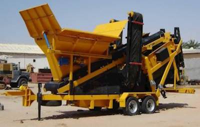 JMobile screener machine