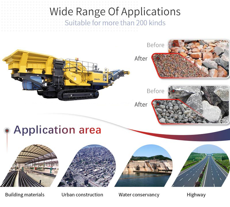 TRACKED MOBILE JAW CRUSHER