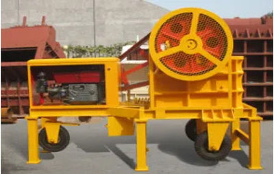 Portable Mobile jaw crusher