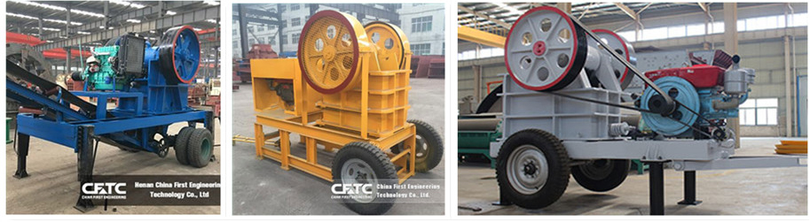 Portable Mobile jaw crusher